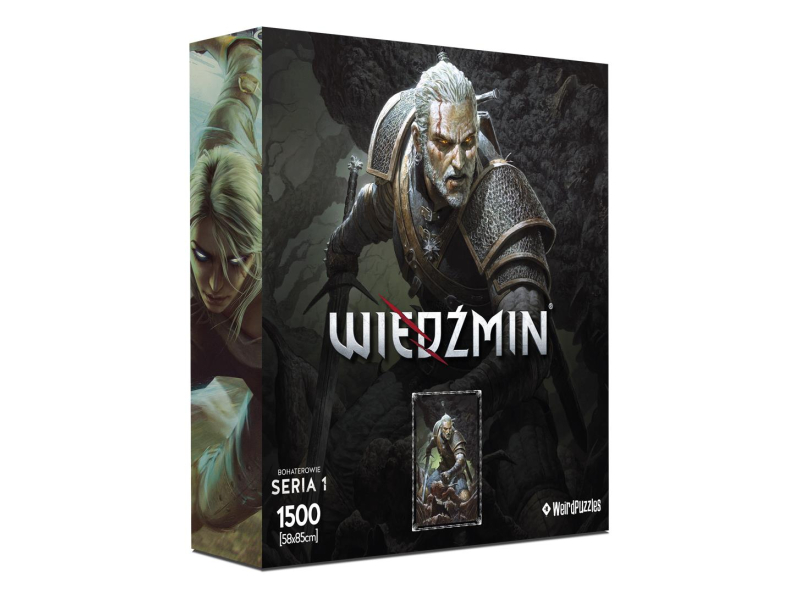 CDP PUZZLE BOHATEROWIE WIEDŹMINA - SERIA 1 GERALT